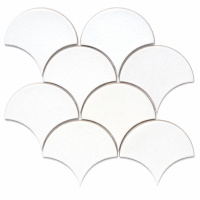 Мозаїка керамічна Kotto Ceramica SCALES SC 6024 White 240 x 240 x 9 (0,037 m.2)