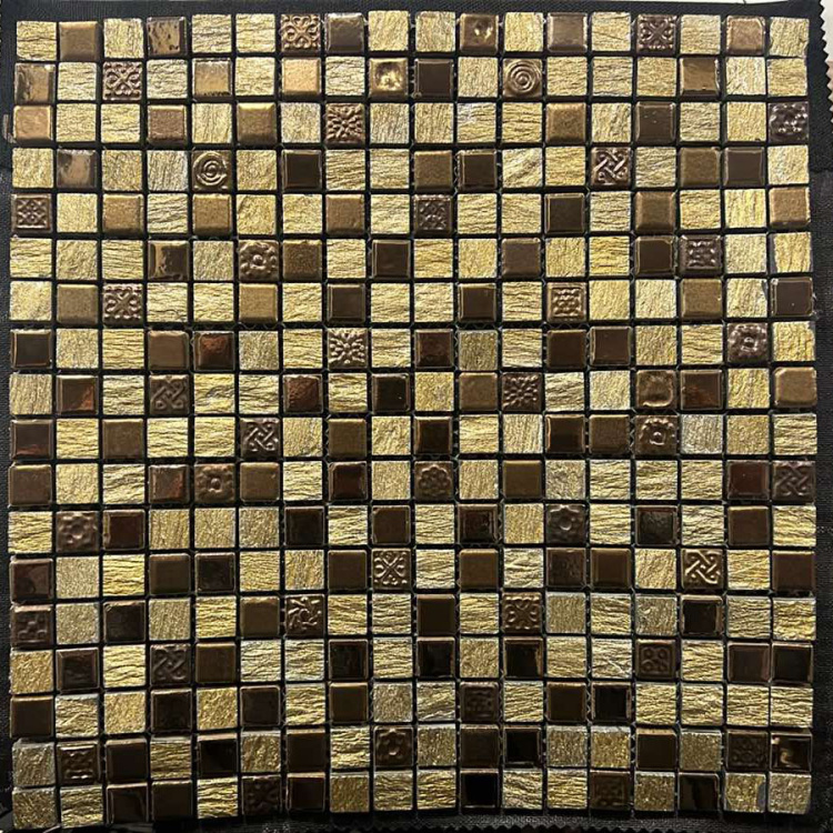 Мозаїка Dune 186544 Thea 30*30 золотиста керамічна