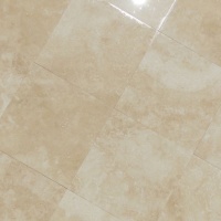 Плитка из травертина Classic Light Filled and Honed 1,2х61х61 см, бежевая матовая заполненная шлифованная Standart