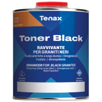 Пропитка защитная Tenax Toner Black 1 л, водо-масло- грязеотталкивающая, тонирующая, для черного гранита
