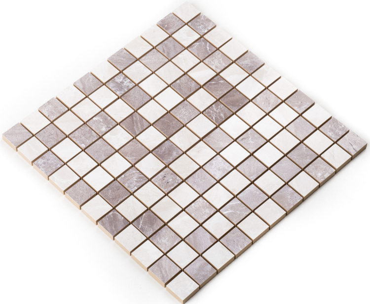 Мозаика керамическая Kotto Ceramica СМ 3019 C2 gray/white  300 x 300 х 10   (  25 х 25 )