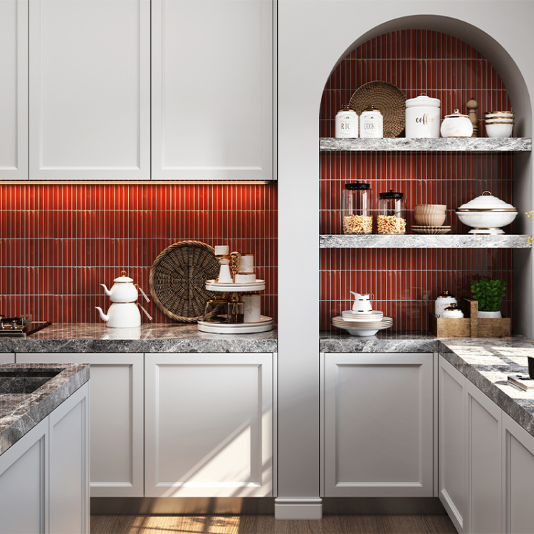 Мозаїка із керамограніту Mozaico de Lux CL-MOS GTTC20233(BHTH04066) Red