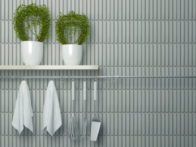 Мозаїка із керамограніту Mozaico de Lux CL-MOS GTTA24200(BHZX01044) White