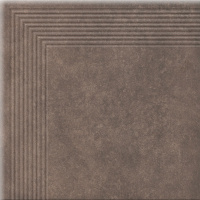 Сходинка клінкерна Stopnice Narozna Cottage Cardamom коричнева 9x300x300 мм