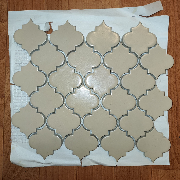 Мозаїка керамічна Kotto Ceramica ARABESKA A 6018 Biege Smoke 270х300х9 (64х68) 0,063 м2