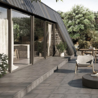 Сходинка клінкерна Peldano Ml Portland Grey C-3 сіра 40x330x330 мм