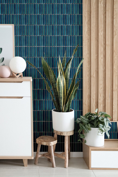 Мозаїка із керамограніту Mozaico de Lux CL-MOS GTTA27602(BHZX08240) Blue