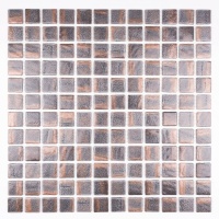 Мозаика стеклянная METALLIC BRONZE AquaMo