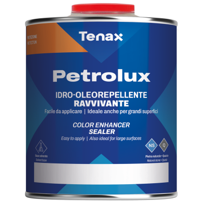 Пропитка защитная Tenax Petrolux 1 л, водо-масло- грязеотталкивающая тонирующая, импрегнант для камня