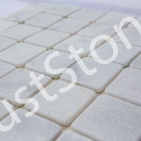 Мозаїка з мармуру Матова МКР-3СВ (47x47) White BI