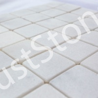 Мозаїка з мармуру Матова МКР-3СВ (47x47) White BI