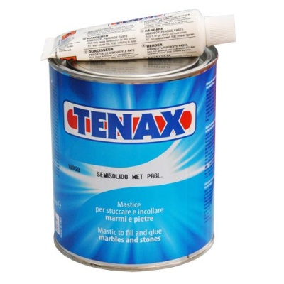 Бежевий клей-мастика Semisolido Wet Paglierino (4л) TENAX