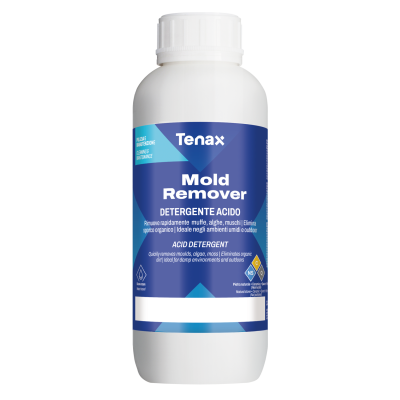 Очиститель Tenax Mold Remover 1 л, от органических загрязнений, плесени, водорослей, мха из неполированного камня