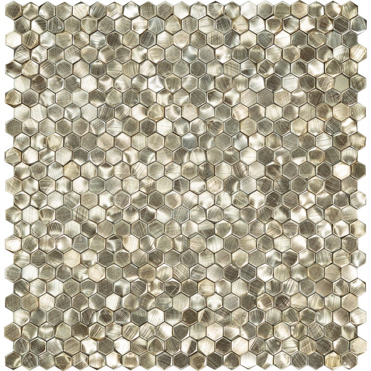 Мозаика металлическая V-MOS LB005-1 Gold Small Metal Mozaico De Lux