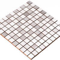 Мозаїка керамічна Kotto Ceramica СМ 3020 C2 white/grey 300 х 300 х 9 ( 25 х 25 )