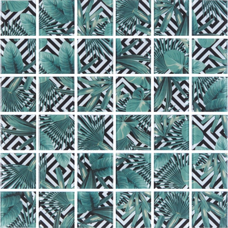 Мозаика стеклянная Kotto Ceramica GMP 0848023 С print 24  300 x 300 х 8   ( 48 х 48 )