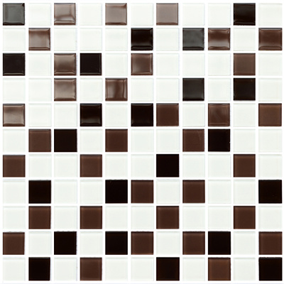 Мозаика керамическая Kotto Ceramica GM 4011 C3 coffe d/coffe m/white  300 х 300 х 4   ( 25 х 25 )