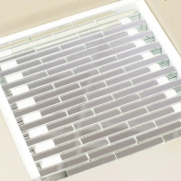 Мозаика зеркальная DecorStoneHub Zs-stik-Z серебристая 338х320 мм соломка для декора подиумов и сцен