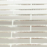Мозаика зеркальная DecorStoneHub Zs-stik-Z серебристая 338х320 мм соломка для декора подиумов и сцен