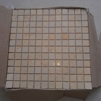 Мозаика из мрамора Полированная МКР-2П (23x23) Beige Mix