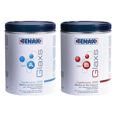 Рідкий прозорий клей GLAXS BM 75 A+B (1,0+0,75л) TENAX