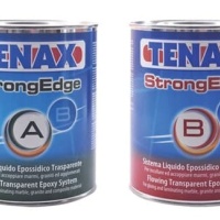 Суперпрозрачный жидкий эпоксидный клей StrongEdge A+B (1+0,5л) 1,5кг TENAX