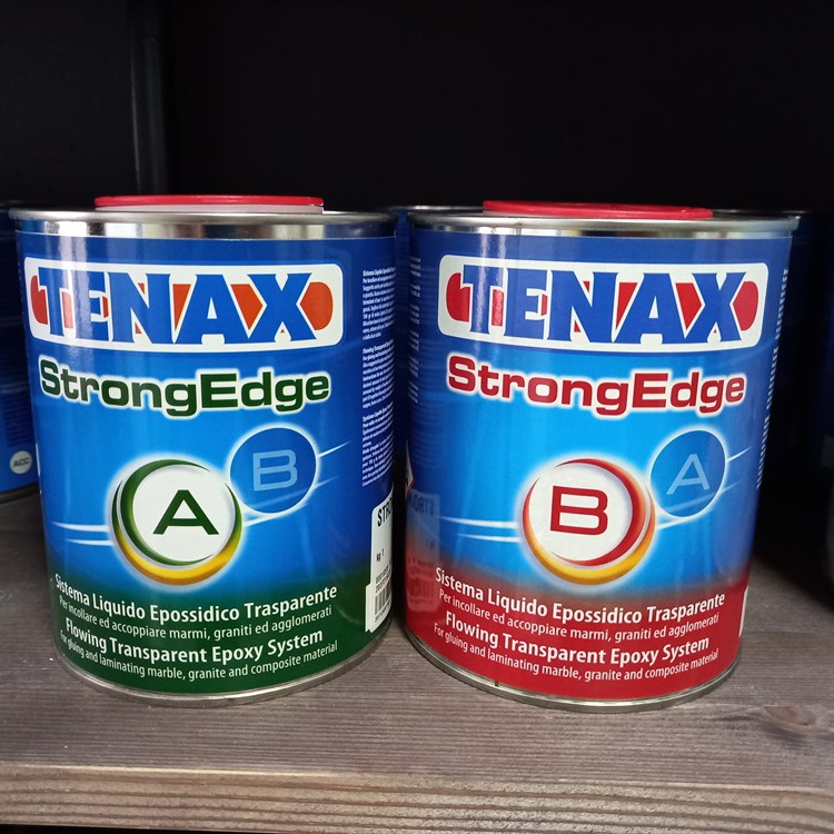 Суперпрозрачный жидкий эпоксидный клей StrongEdge A+B (1+0,5л) 1,5кг TENAX