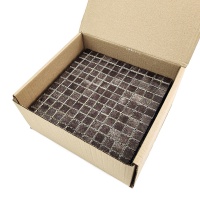 Мозаика стеклянная PW25207 DARK BROWN