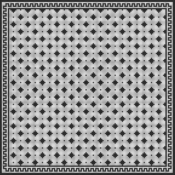 Мозаїка з керамограніту Kotto Ceramica MI7 K060602 Eleganza кут фриза Nero/Salino
