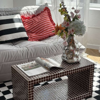 Мозаїка зі скла MK25107 DARK BROWN Мозаїка зі скла MK25107 DARK BROWN