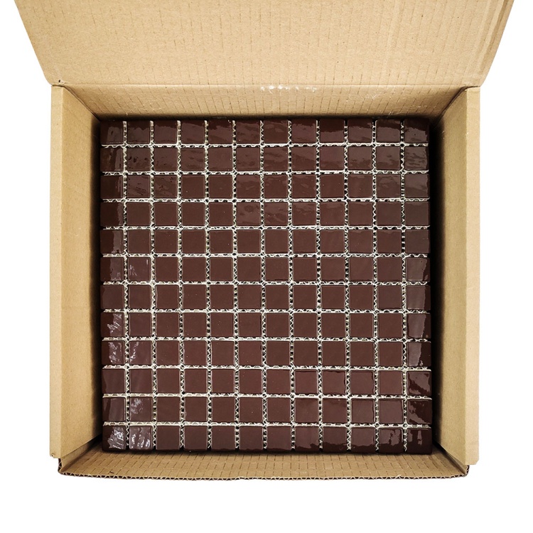 Мозаика из стекла MK25107 DARK BROWN