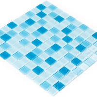 Мозаика керамическая Kotto Ceramica GM 4018 C3 blue d/blue m/blue w  300 х 300 х 4   ( 25 х 25 )