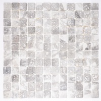 Мозаїка скляна TRAVERTIN GREY AquaMo
