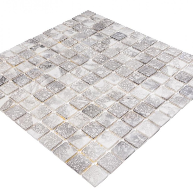 Мозаїка скляна TRAVERTIN GREY AquaMo