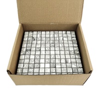 Мозаїка скляна TRAVERTIN GREY AquaMo