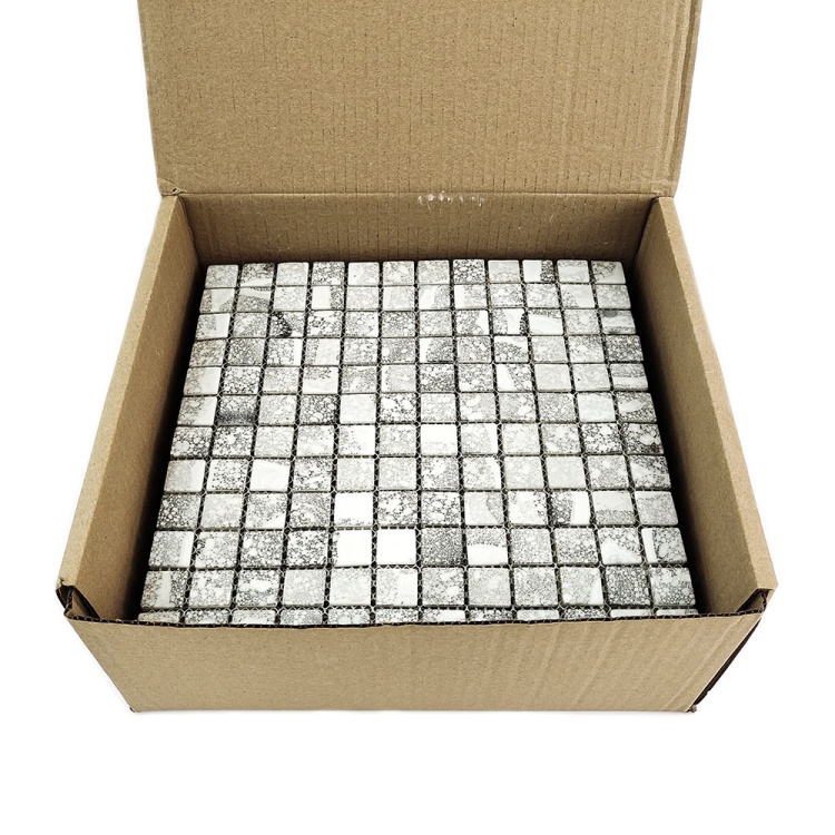 Мозаїка скляна TRAVERTIN GREY AquaMo