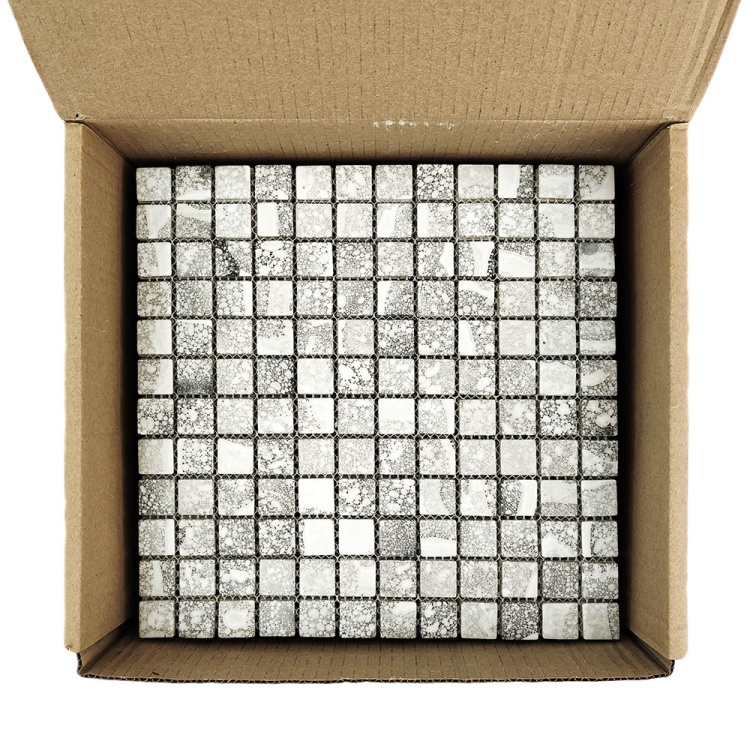 Мозаїка скляна TRAVERTIN GREY AquaMo
