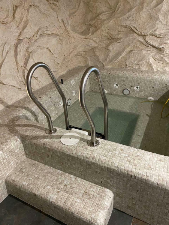 Мозаїка скляна TRAVERTIN BEIGE AquaMo