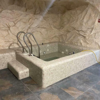 Мозаїка скляна TRAVERTIN BEIGE AquaMo Мозаїка скляна TRAVERTIN BEIGE AquaMo