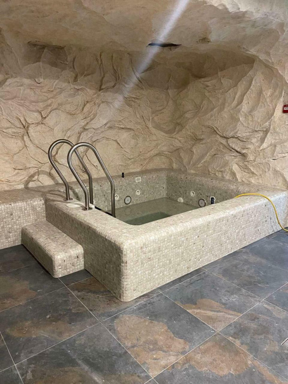 Мозаїка скляна TRAVERTIN BEIGE AquaMo