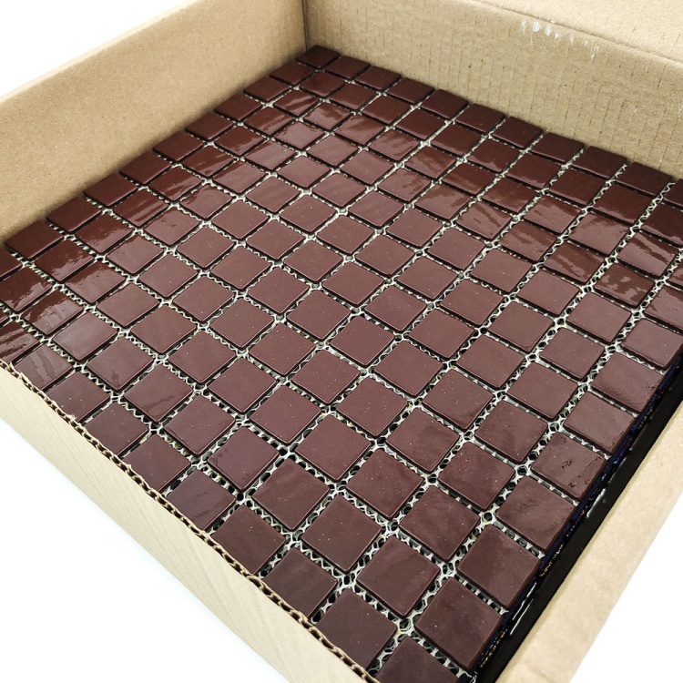 Мозаїка скляна MK25108 BROWN