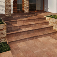 Сходинка клінкерна Peldano Ml. Stone Brown коричнева 10x330x330 мм
