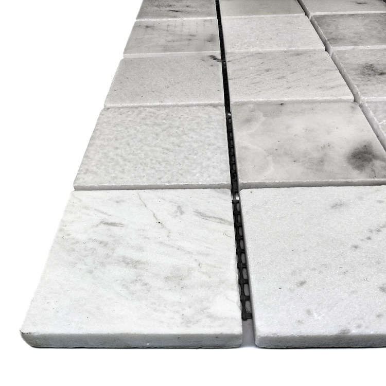 Мозаїка з мармуру Полірована МКР-3П (47x47) White Mix