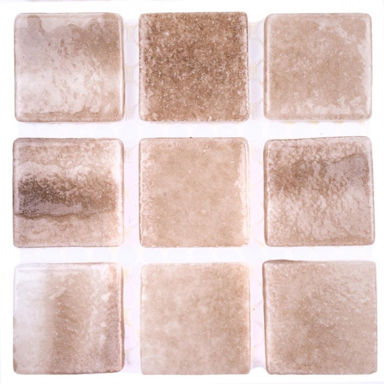 Мозаика стеклянная STONE BEIGE AquaMo