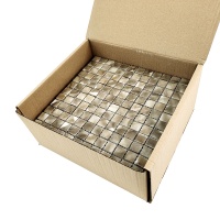 Мозаика стеклянная STONE BEIGE AquaMo