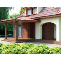 Сходинка клінкерна Stopnica Corner Braz коричнева 11x300x300 мм